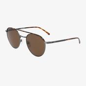 Lacoste Oval Unisex Gri Güneş Gözlüğü