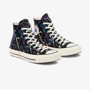 Converse Chuck 70 Paint Splatter Hi Unisex Siyah Sneaker