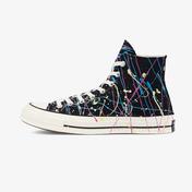 Converse Chuck 70 Paint Splatter Hi Unisex Siyah Sneaker