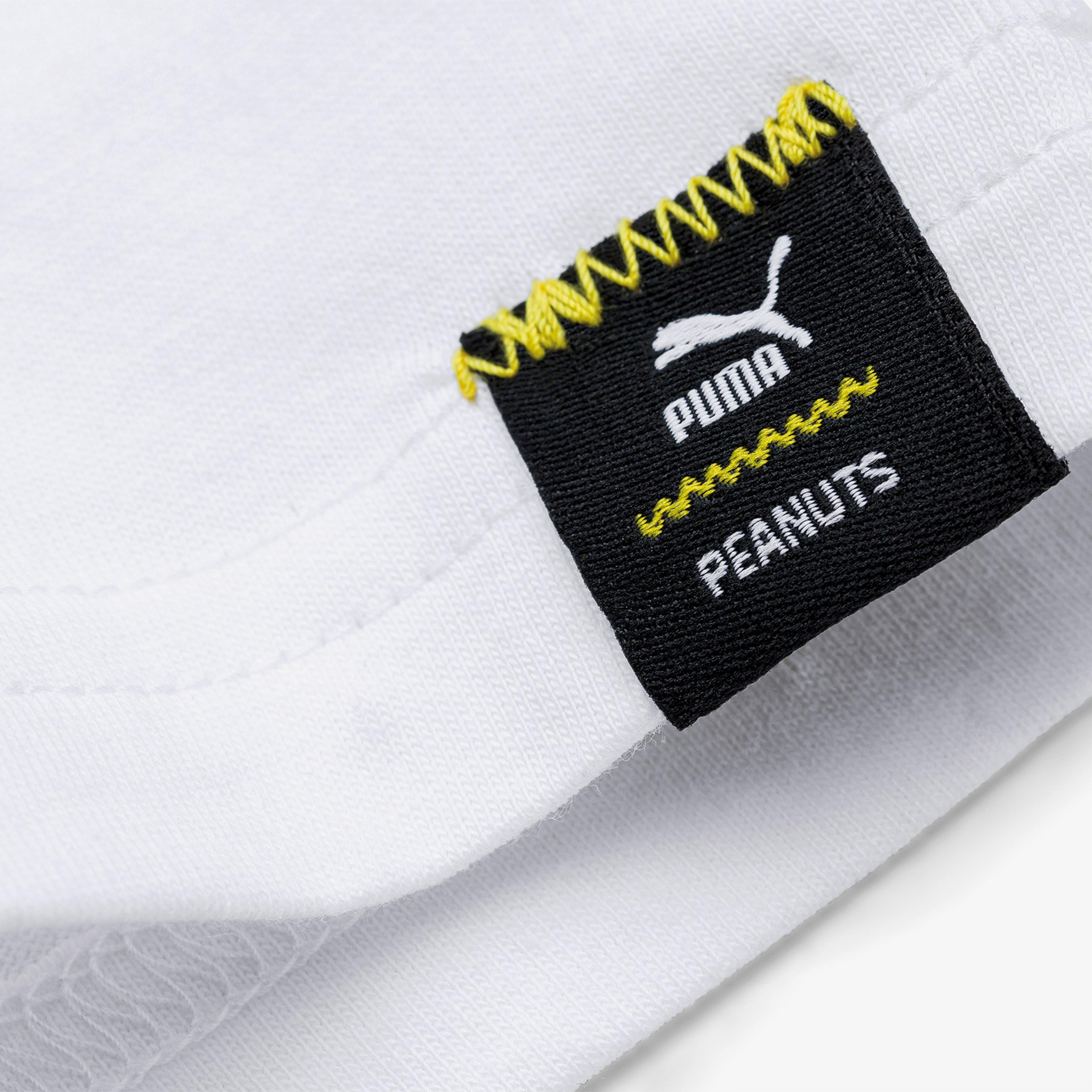 Puma X Peanuts Çocuk Beyaz T-Shirt