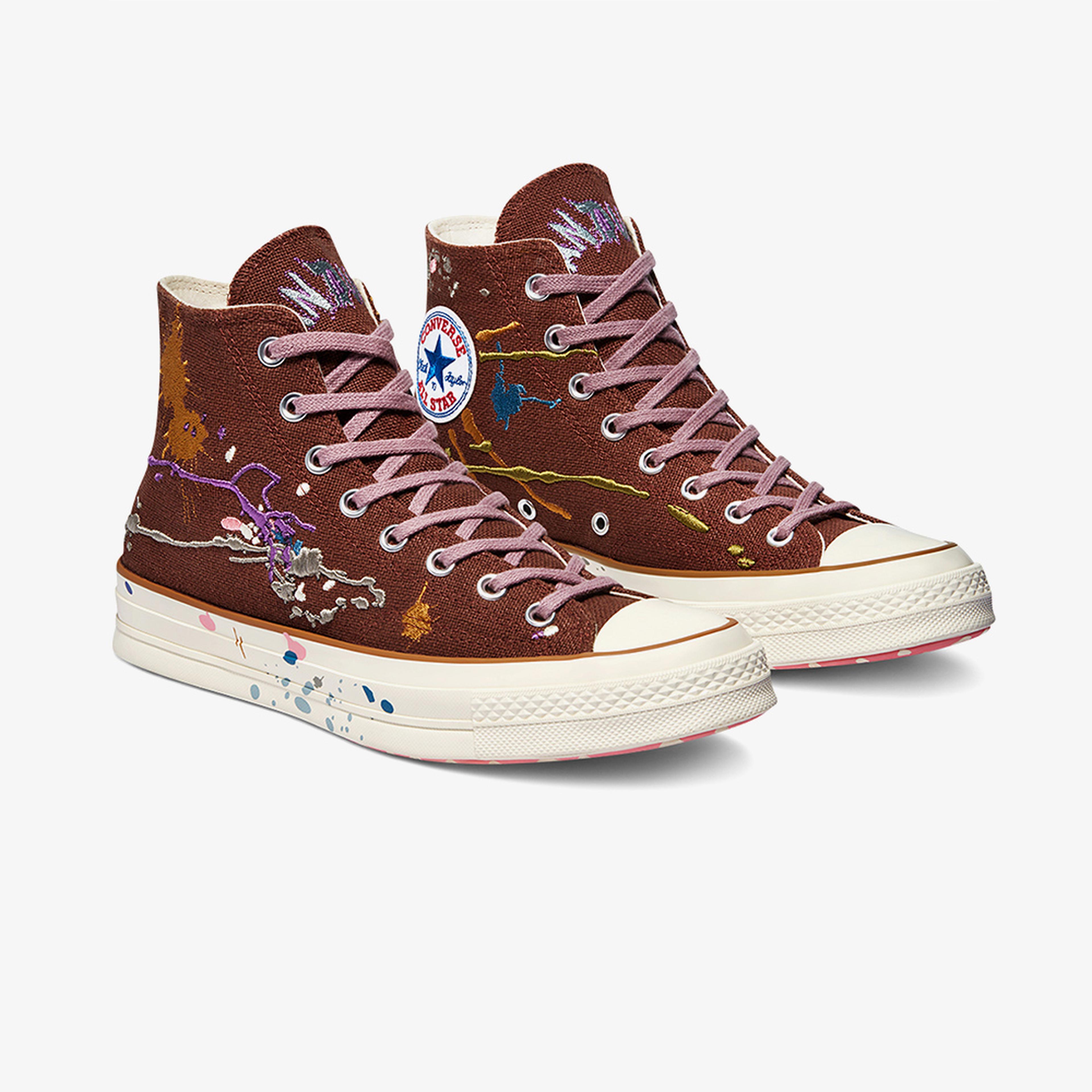 Converse Chuck 70 Hi Unisex Kahverengi Spor Ayakkabı