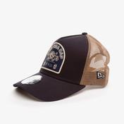 New Era Ne Sports Patch Trucker Unisex Kahverengi Şapka