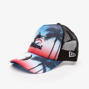 New Era Summer Cıty Trucker Mıamar Unisex  Siyah Şapka