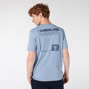 Timberland SS Story Telling Graphic Coastal Co Erkek Mavi T-Shirt