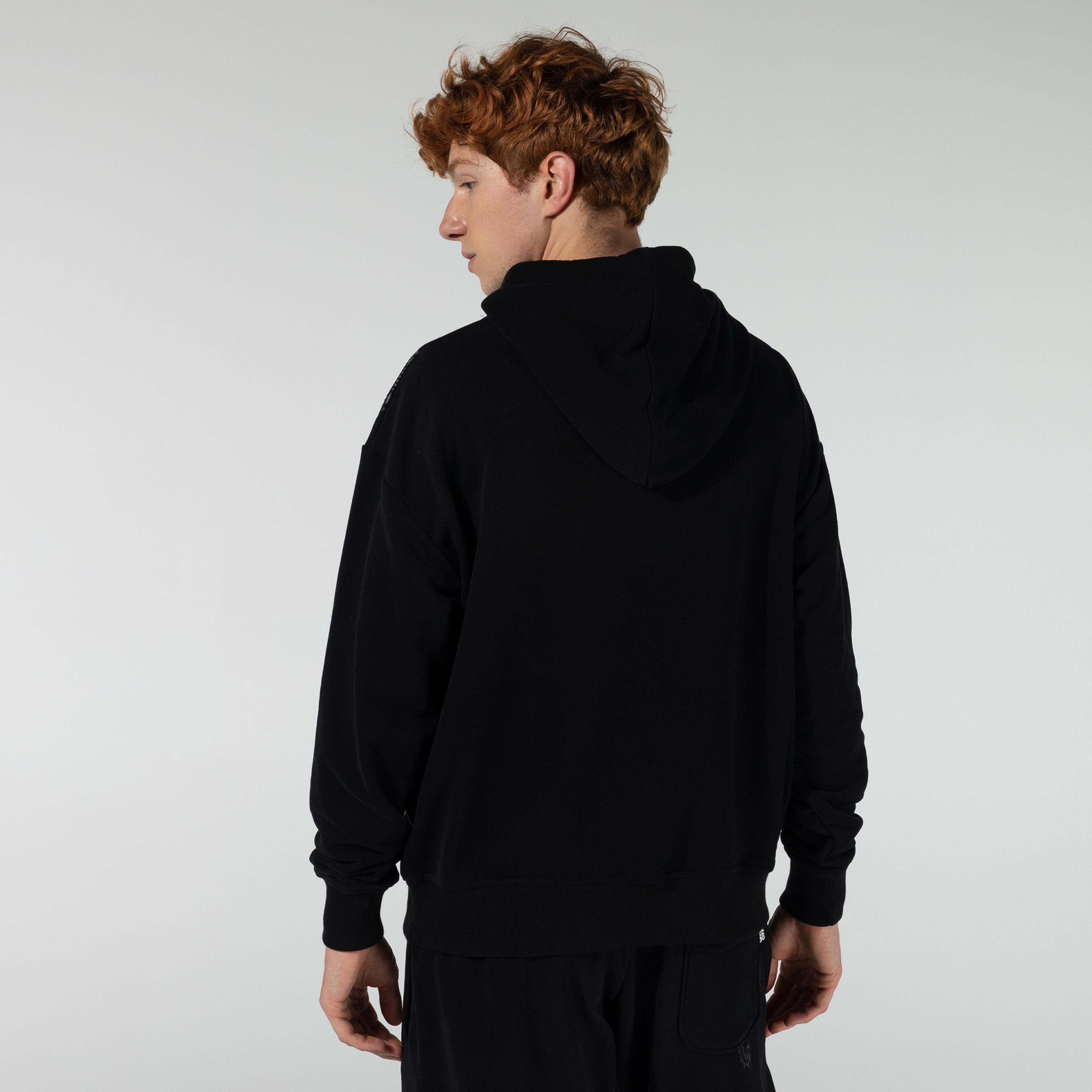 Ghetto Off Limits Siyah Unisex Sweatshirt