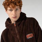Ghetto Off Limits Super Soft Warmer Zipper Unisex Kahverengi Ceket