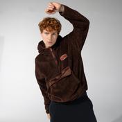 Ghetto Off Limits Super Soft Warmer Zipper Unisex Kahverengi Ceket
