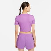 Nike Sportswear Essential Kadın Mor Crop Top T-Shirt