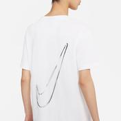 Nike Sportswear Swoosh Kadın Beyaz Elbise