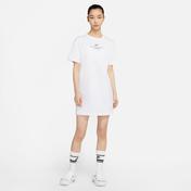 Nike Sportswear Swoosh Kadın Beyaz Elbise
