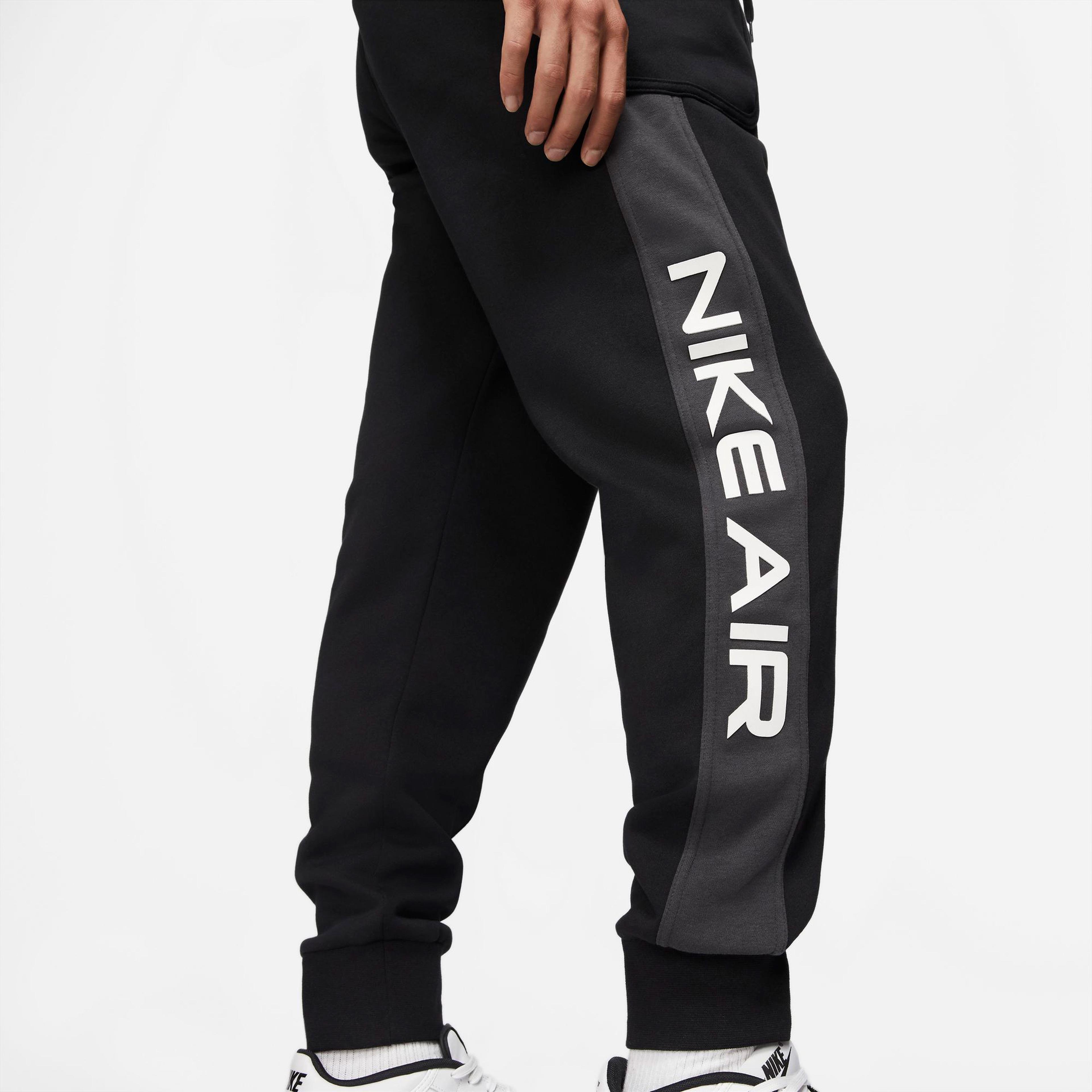 Nike Sportswear Nike Air Fleece Erkek Siyah Eşofman Altı
