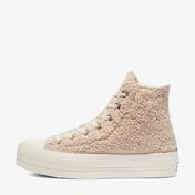 Converse Chuck Taylor All Star Lift Kadin Platform Bej Sneaker