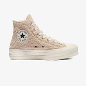 Converse Chuck Taylor All Star Lift Kadin Platform Bej Sneaker