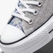 Converse Chuck Taylor All Star Lift Low Kadın Platform Gri Sneaker