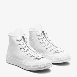Converse Chuck 70 Zip Hi Kadin Beyaz Sneaker