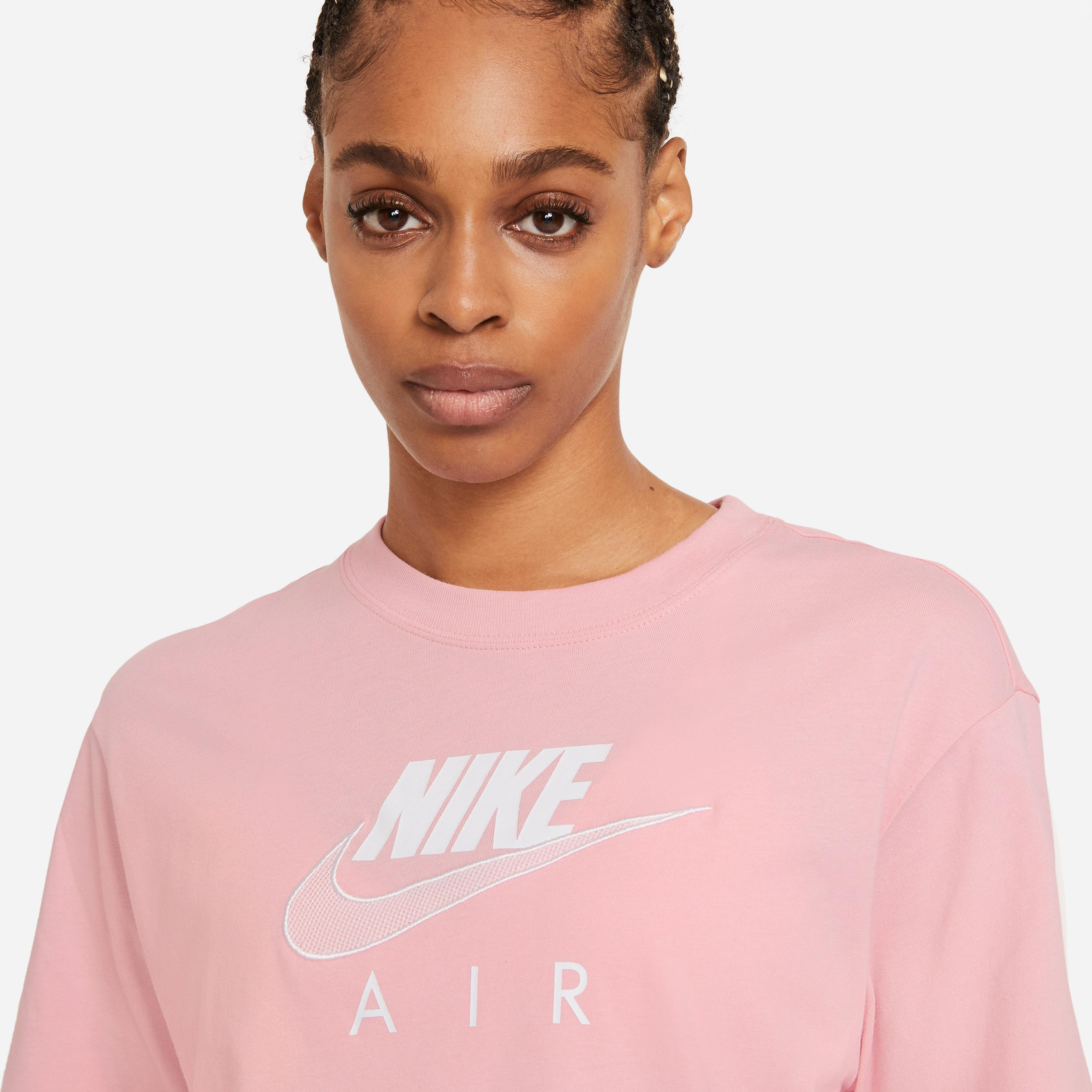 Nike Sportswear Air Bf Kadın Pembe T-Shirt