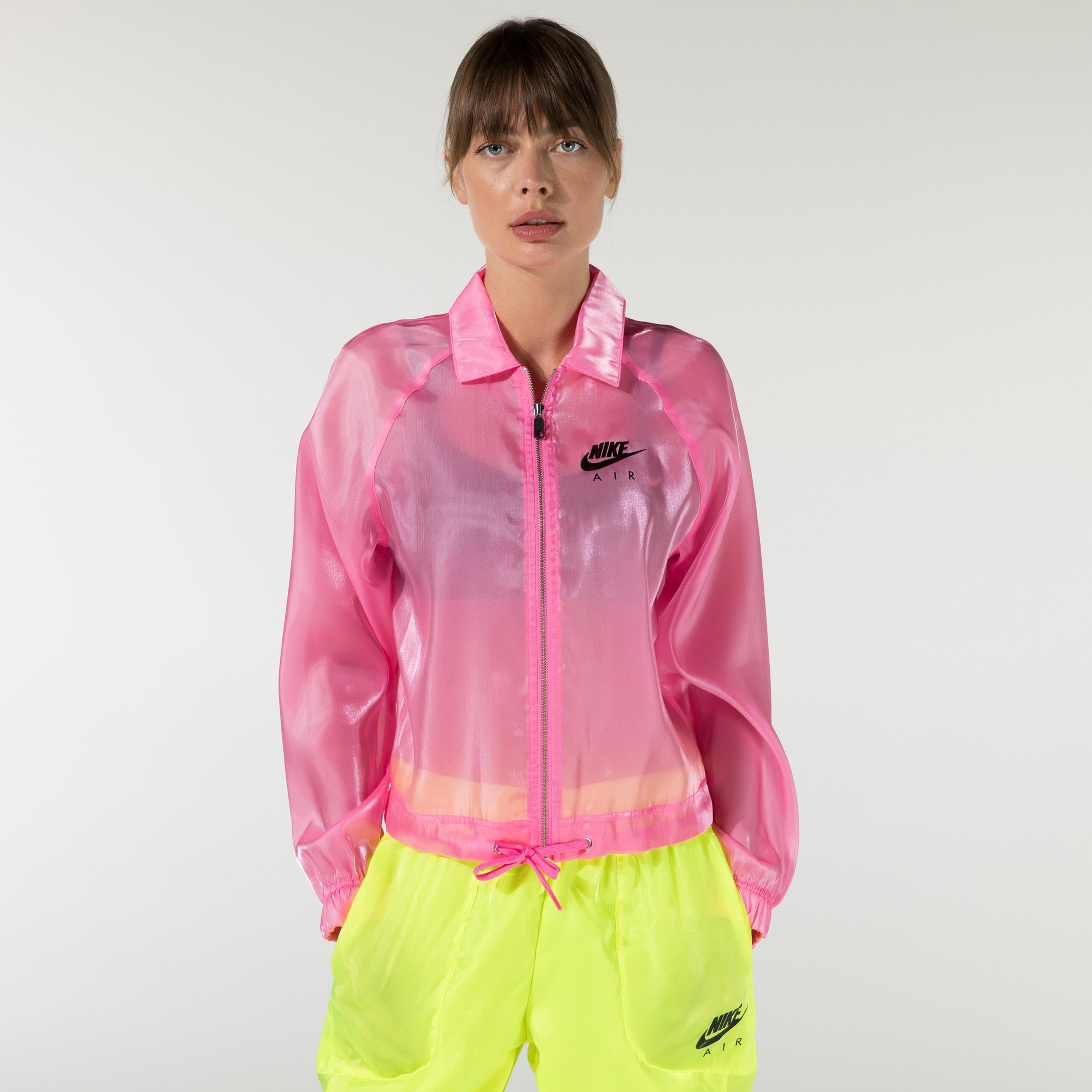 Nike Air Coach Sheen Kadın Pembe Ceket