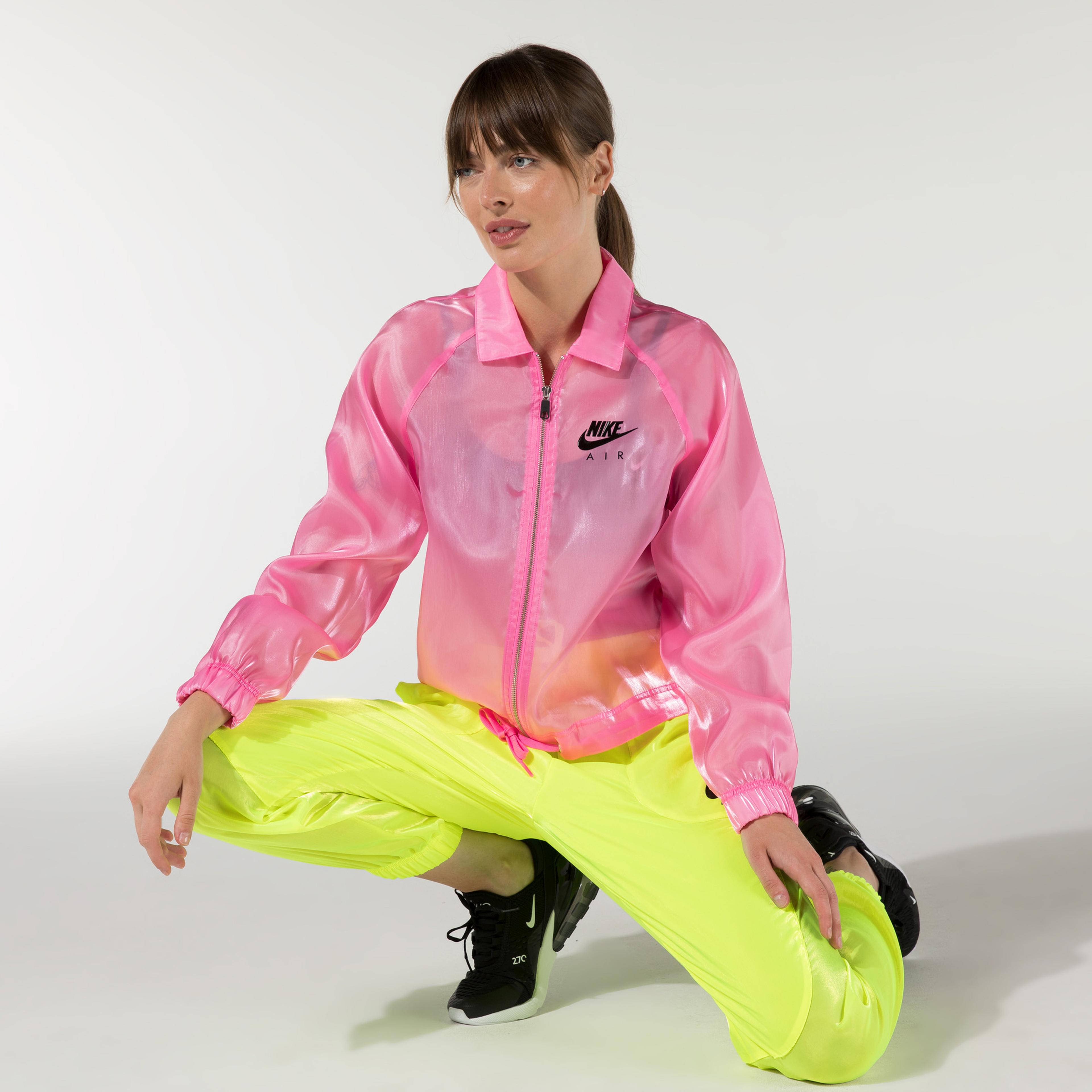 Nike Air Coach Sheen Kadın Pembe Ceket