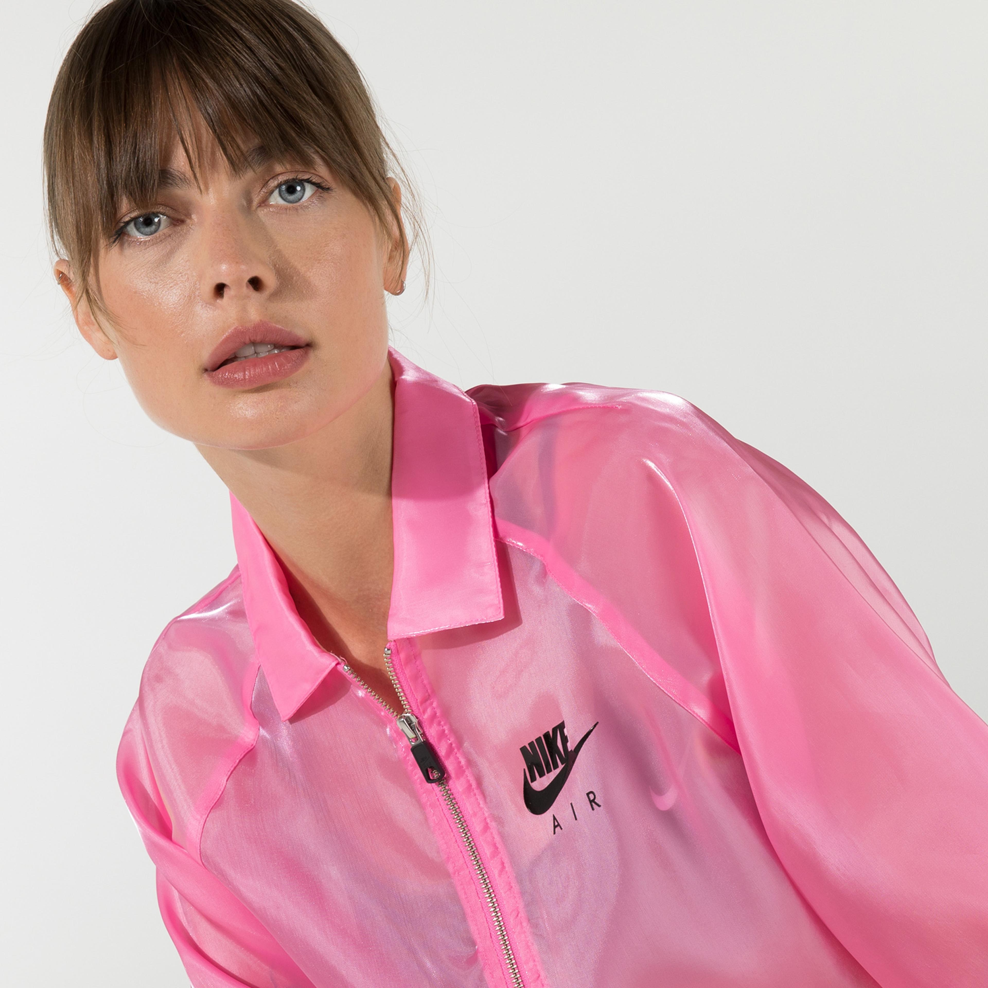 Nike Air Coach Sheen Kadın Pembe Ceket