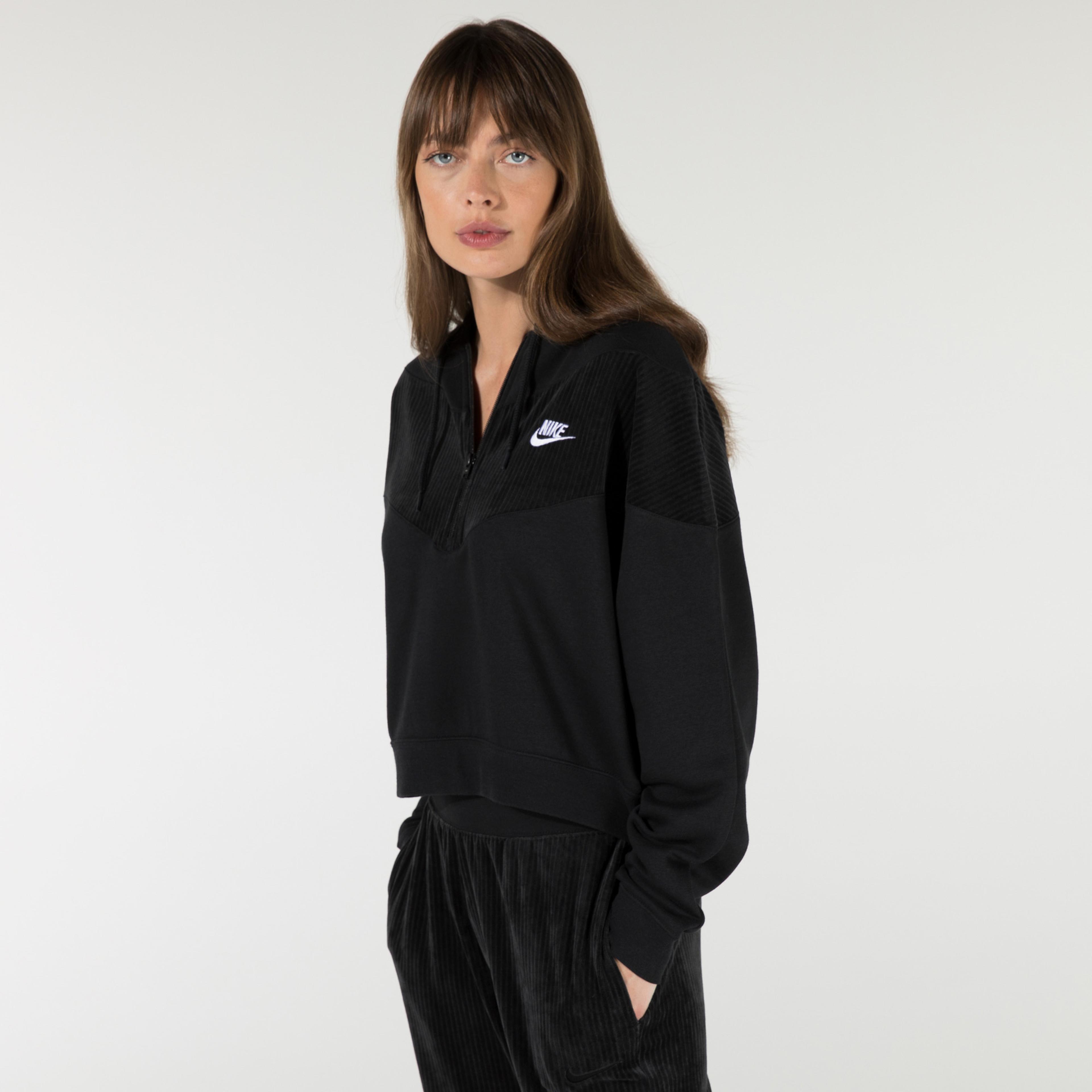 Nike Kadın Siyah Sweatshirt