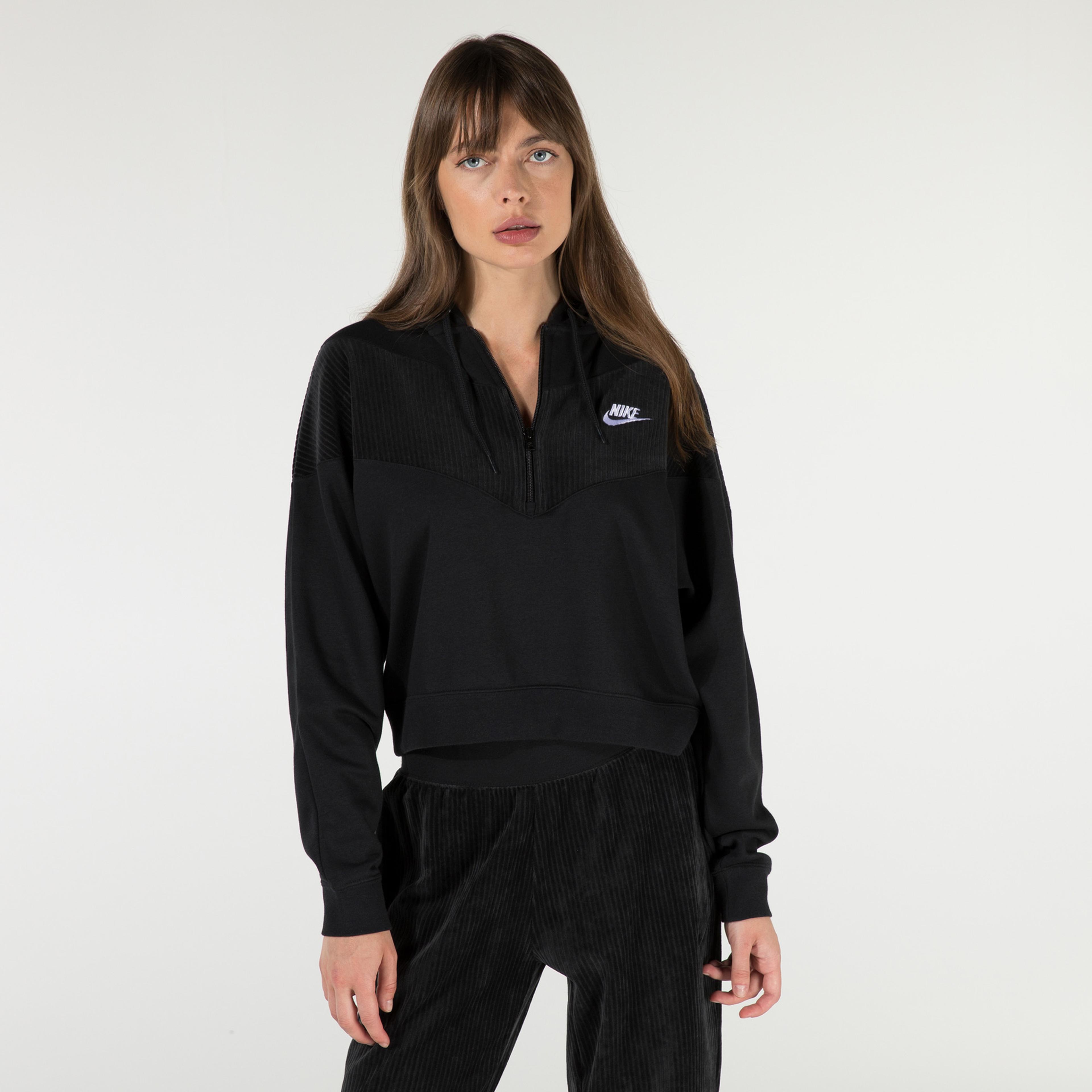 Nike Kadın Siyah Sweatshirt