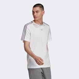adidas Sprt 3-Stripes Erkek Beyaz T-shirt