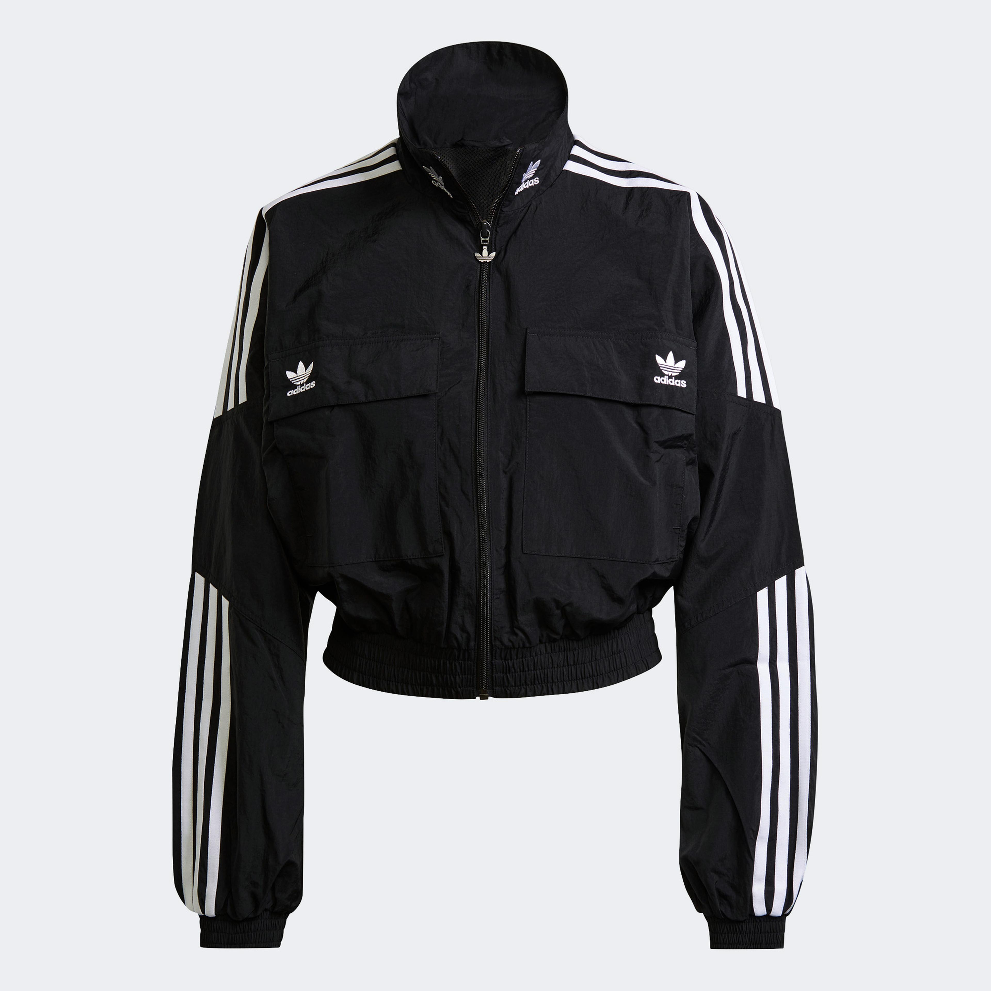 adidas Classics Disrupted Icon Kadın Siyah Eşofman Üstü