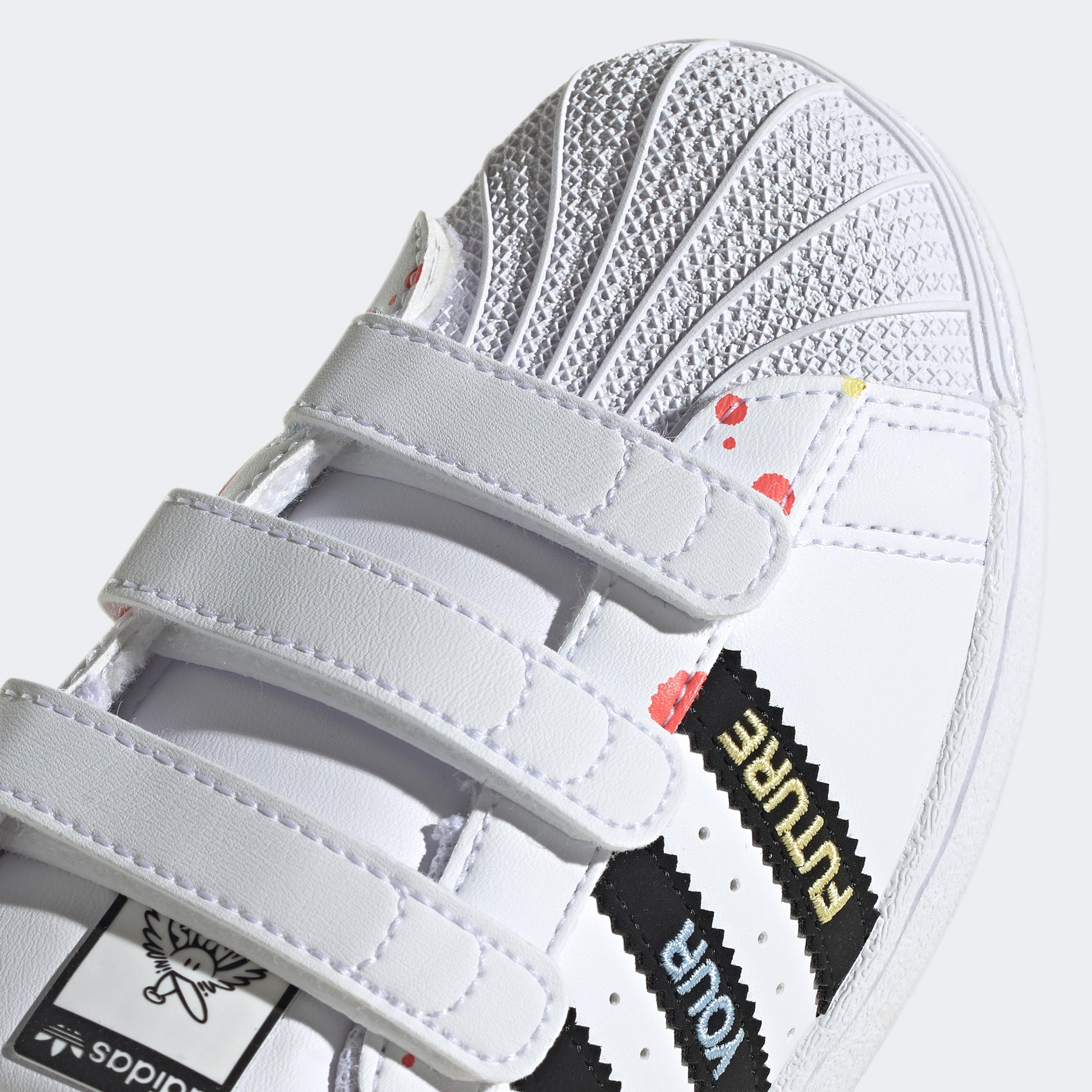 adidas X Kevin Lyons Superstar Çocuk Beyaz Spor Ayakkabı