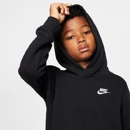 Nike Sportswear Club Çocuk Siyah Pull Over Sweatshirt