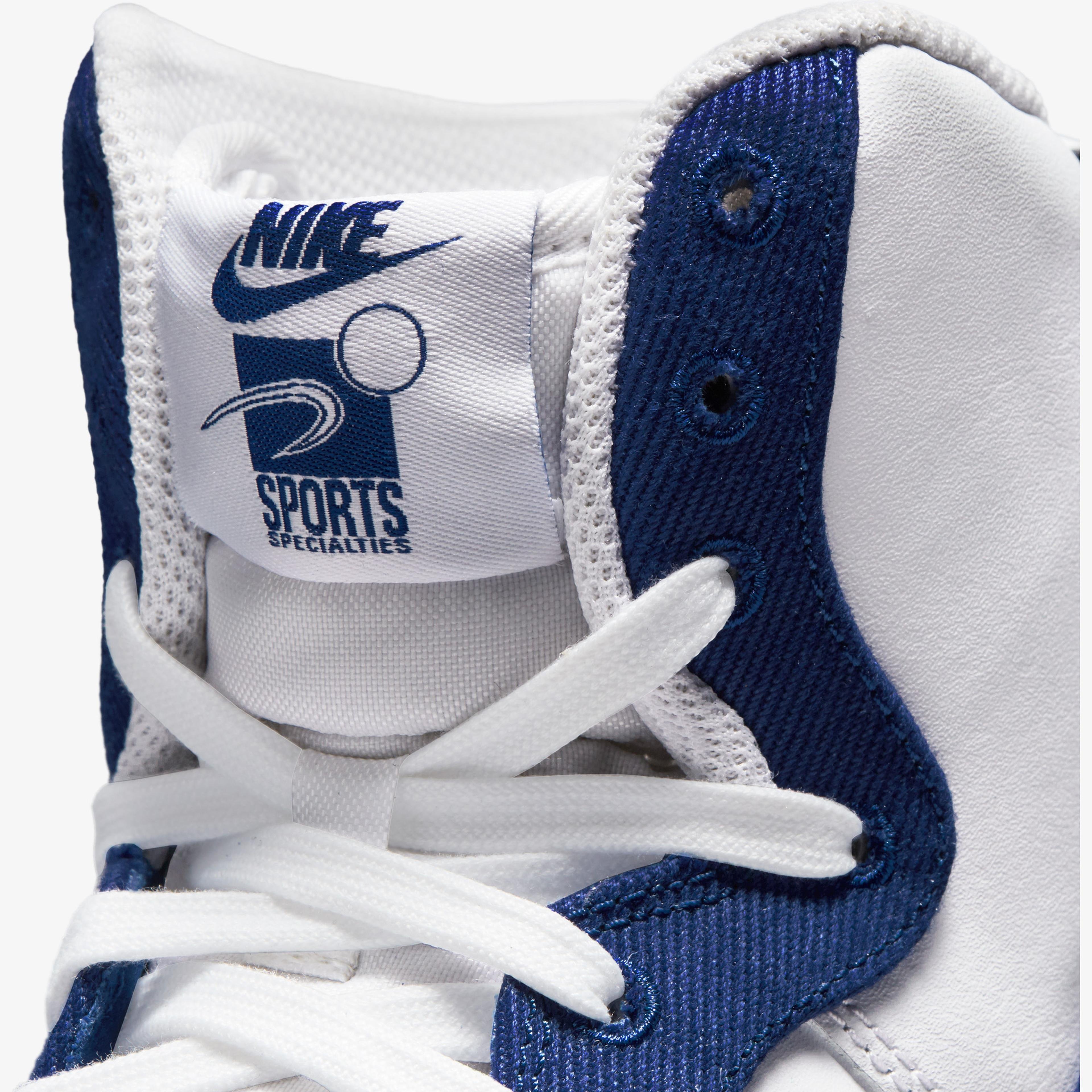 Nike Air Force 1 High '07 EMB Dodgers Erkek Beyaz Spor Ayakkabı