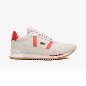 Lacoste Partner Retro 0721 1 Sfa Kadın Beyaz - Pembe Spor Ayakkabı