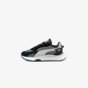 Puma Wild Rider Rollin Çocuk Siyah Spor Ayakkabı