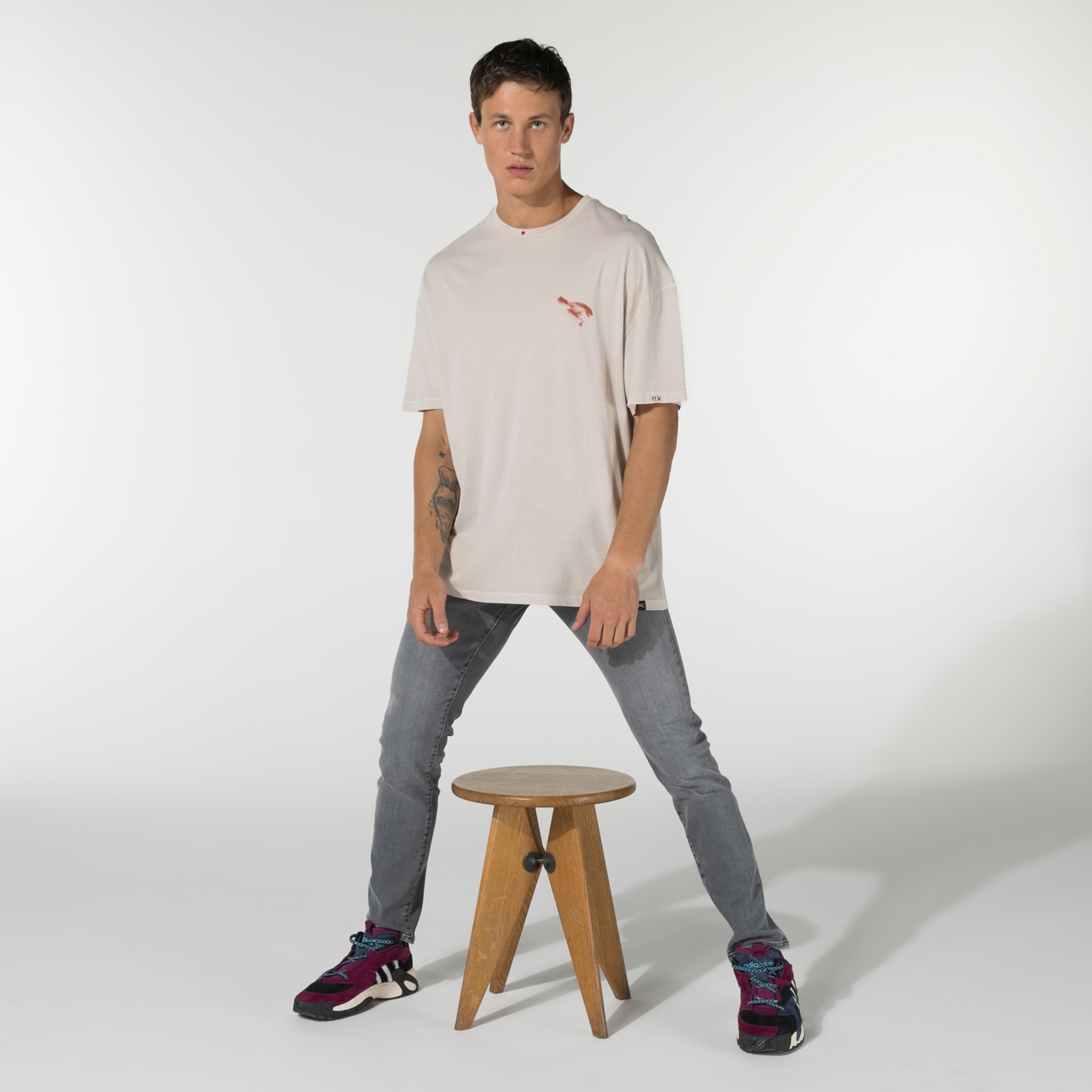 Tattoom Art Gallery Unisex Taş Rengi T-Shirt