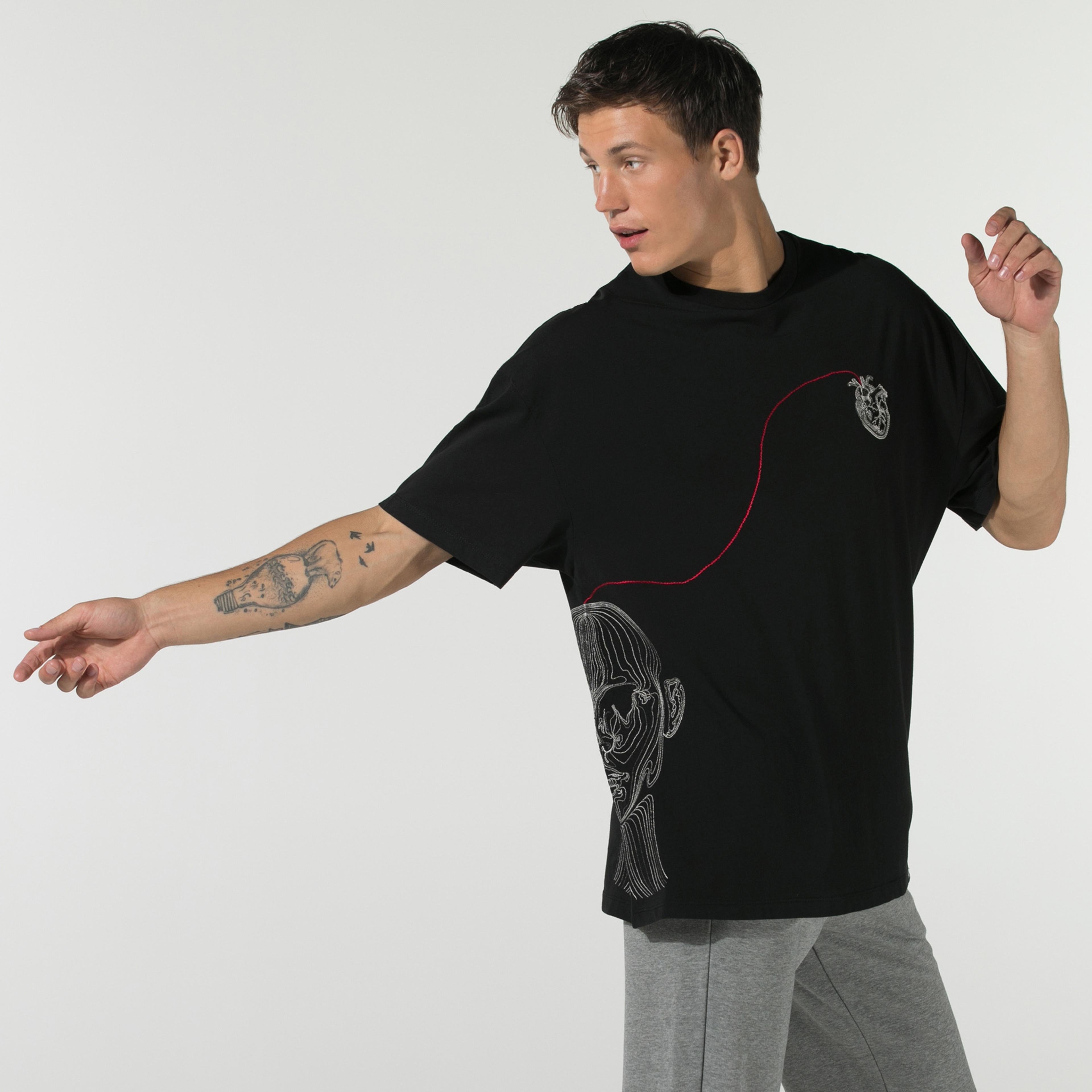 Tattoom Art Gallery Unisex Siyah T-Shirt