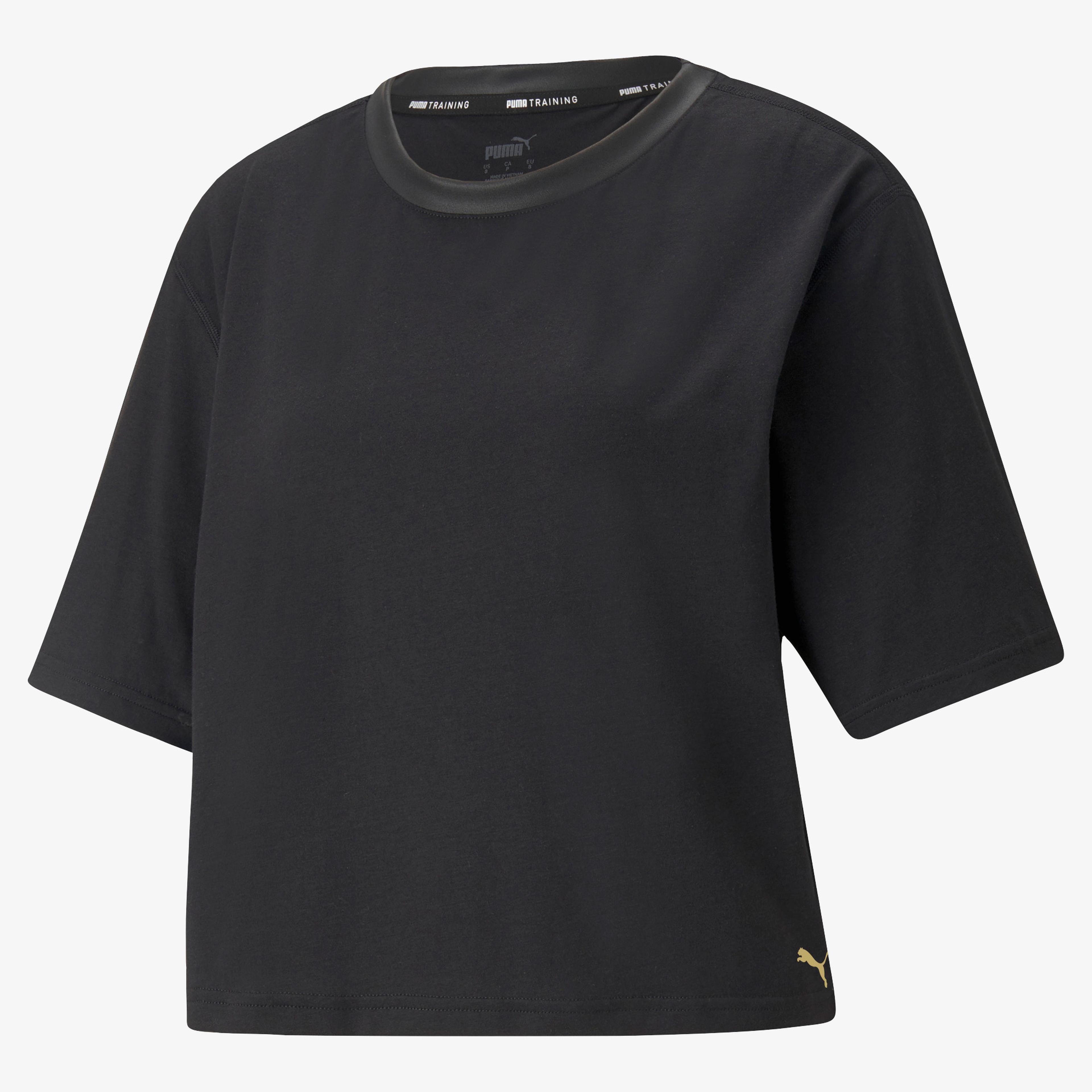 Puma Moto Kadın Siyah T-Shirt