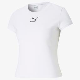 Puma Classics Kadın Beyaz T-Shirt