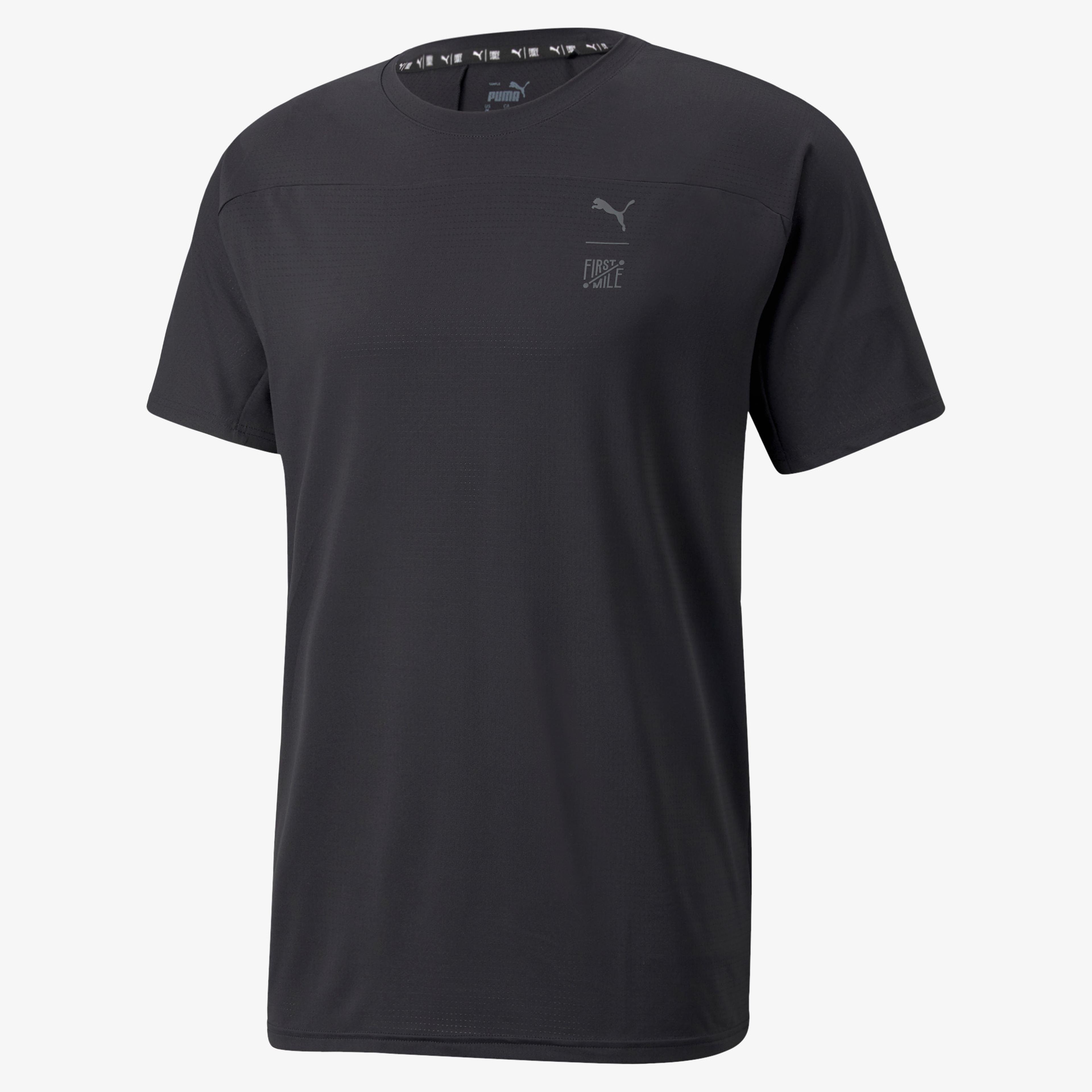 Puma Train First Mile Erkek Siyah T-Shirt