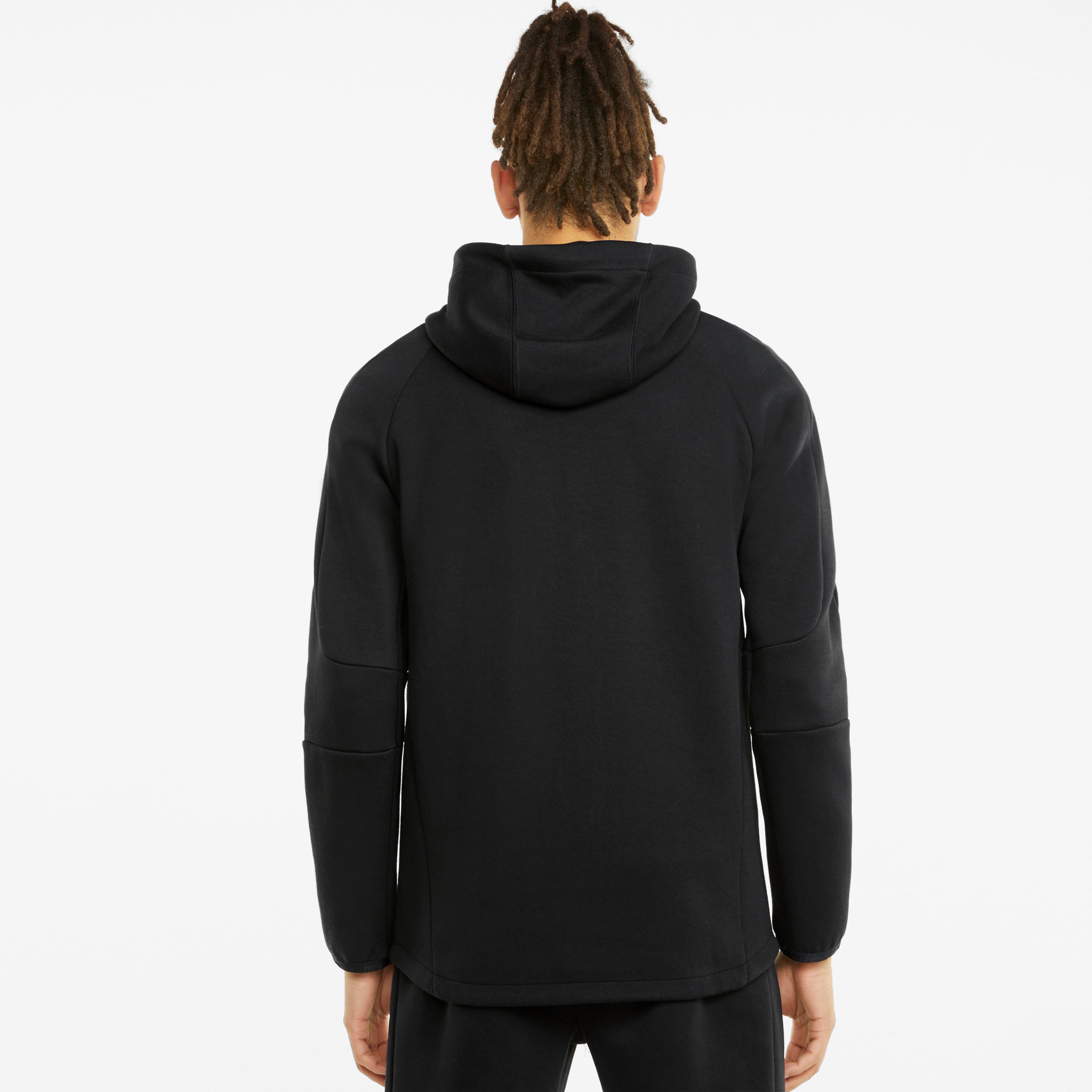 Puma Evostripe FZ Erkek Siyah Sweatshirt
