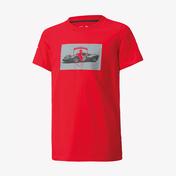 Puma Ferrari Race Çocuk Kırmızı T-Shirt