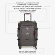 Eastpak Trans4 Cnnct S Unisex Gri Valiz