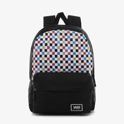 Vans Glitter Check Realm Siyah Unisex Sırt Çantası