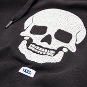 Vans Anaheim Needlepoint Skull Po Erkek Siyah Sweatshirt