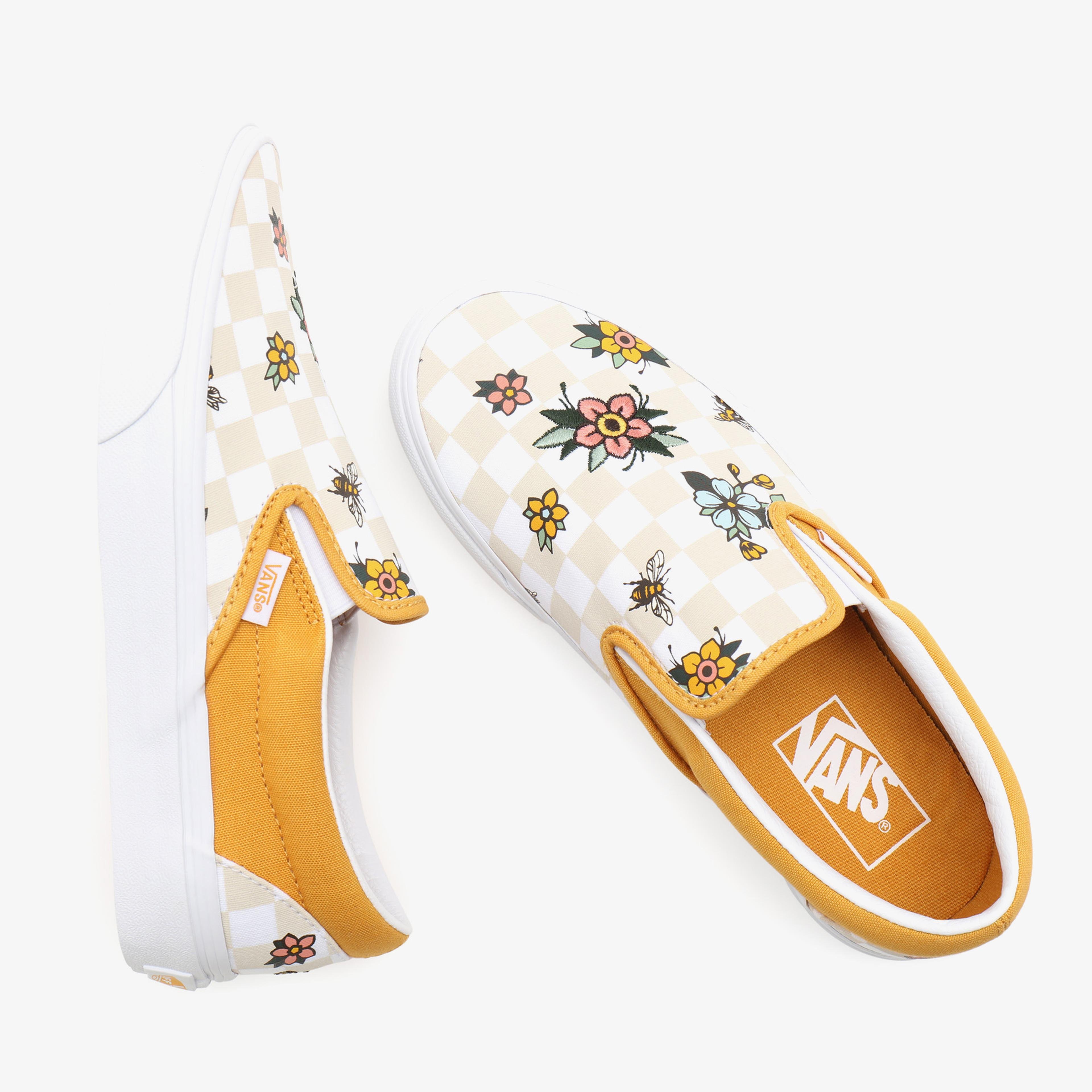 Vans UA Classic Slip-On Unisex Sarı Sneaker