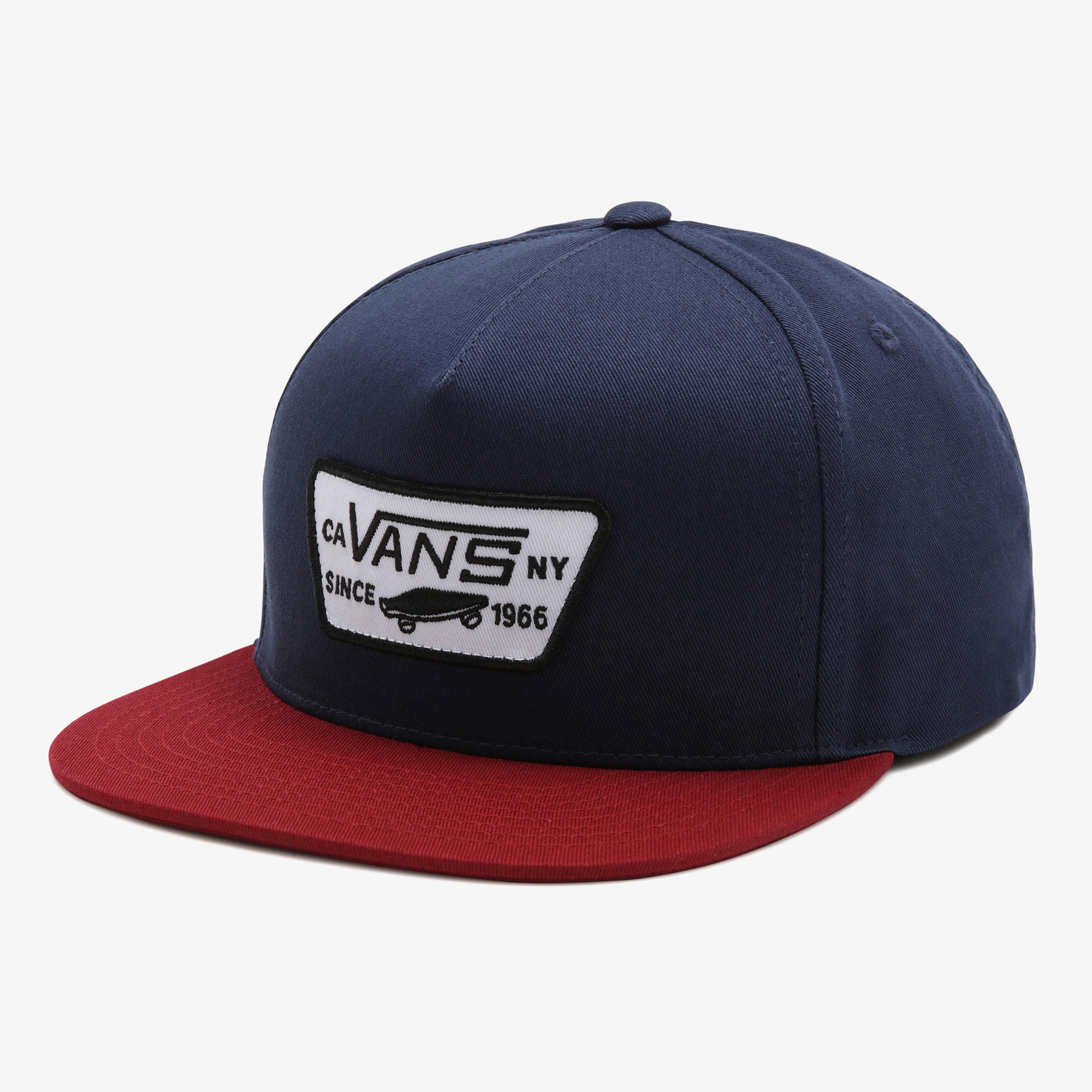 Vans Full Patch Snapback Erkek Mavi Şapka