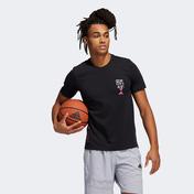 adidas Dame 7 Ep Erkek Siyah T-shirt