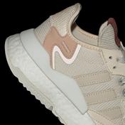 adidas Nite Jogger Kadın Krem Spor Ayakkabı