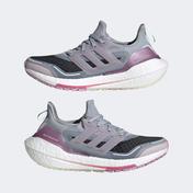 adidas Ultraboost 21 Kadın Gri Spor Ayakkabı
