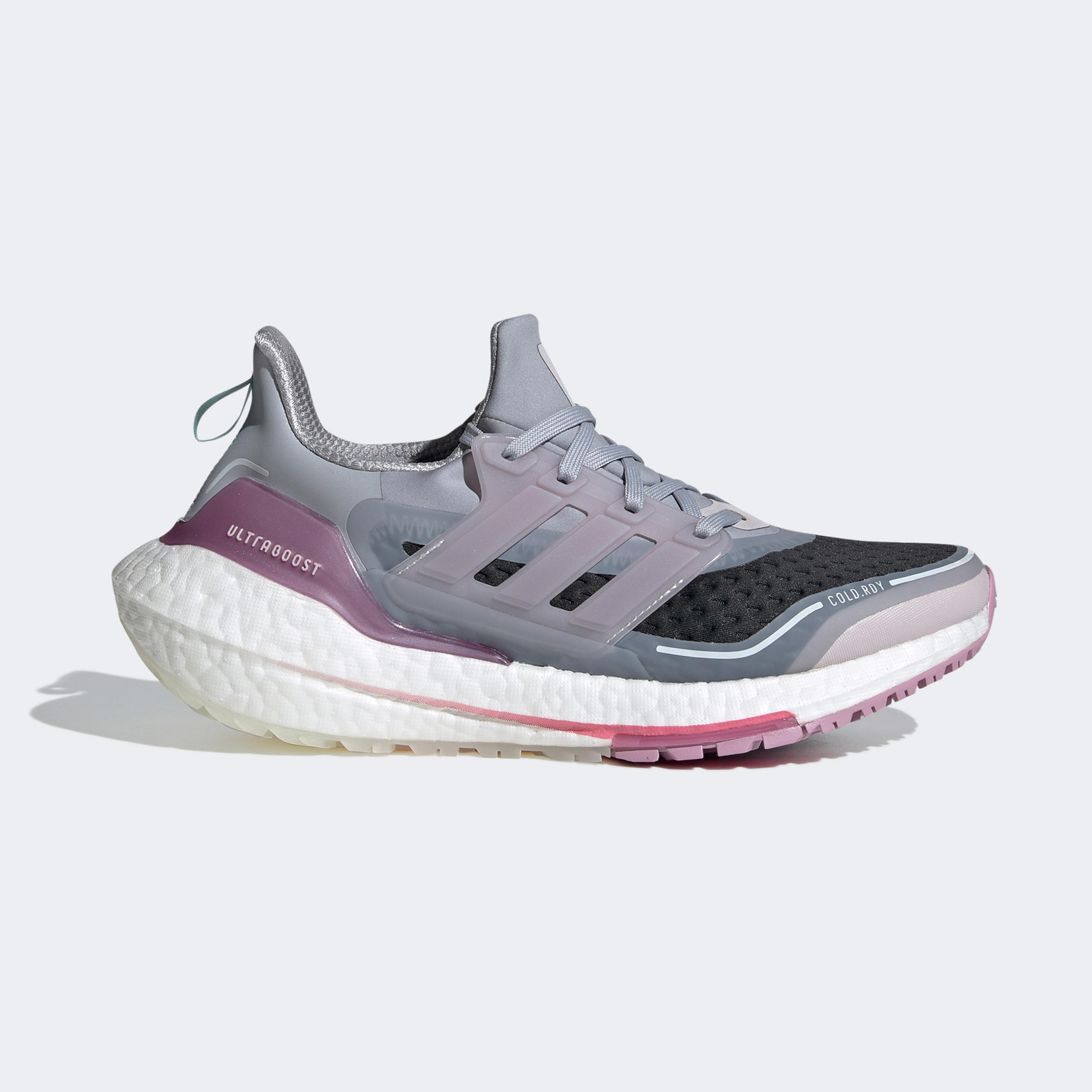 adidas Ultraboost 21 Kadın Gri Spor Ayakkabı