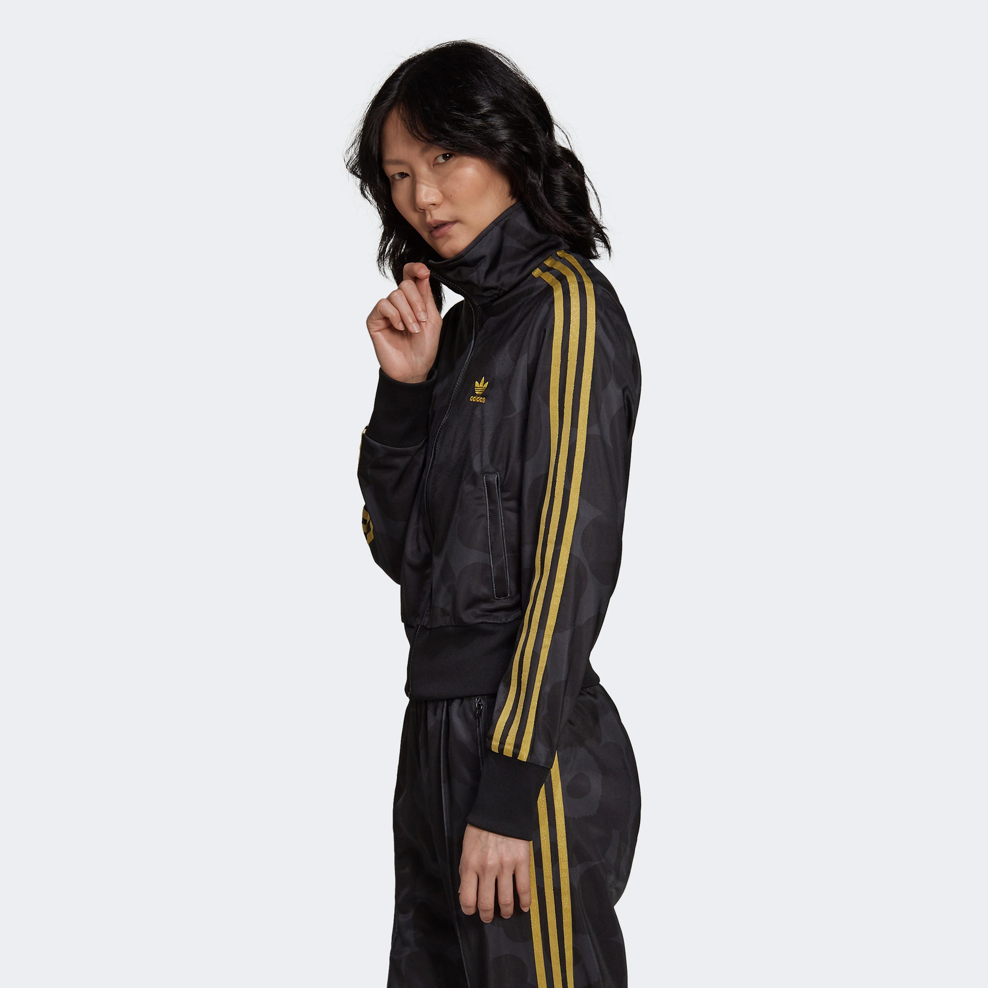 adidas Kadın Siyah Eşofman Üstü