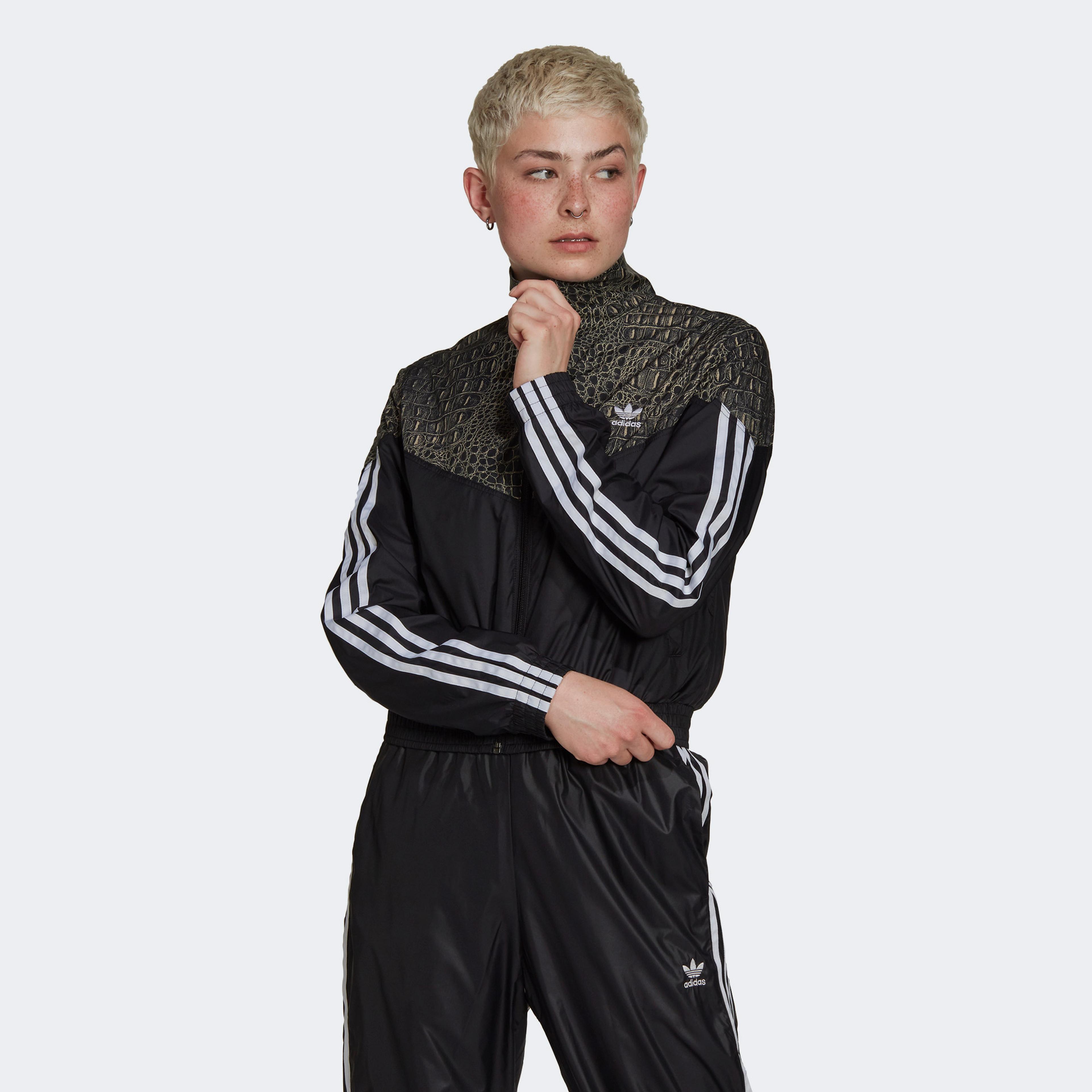 adidas Kadın Siyah Eşofman Üstü